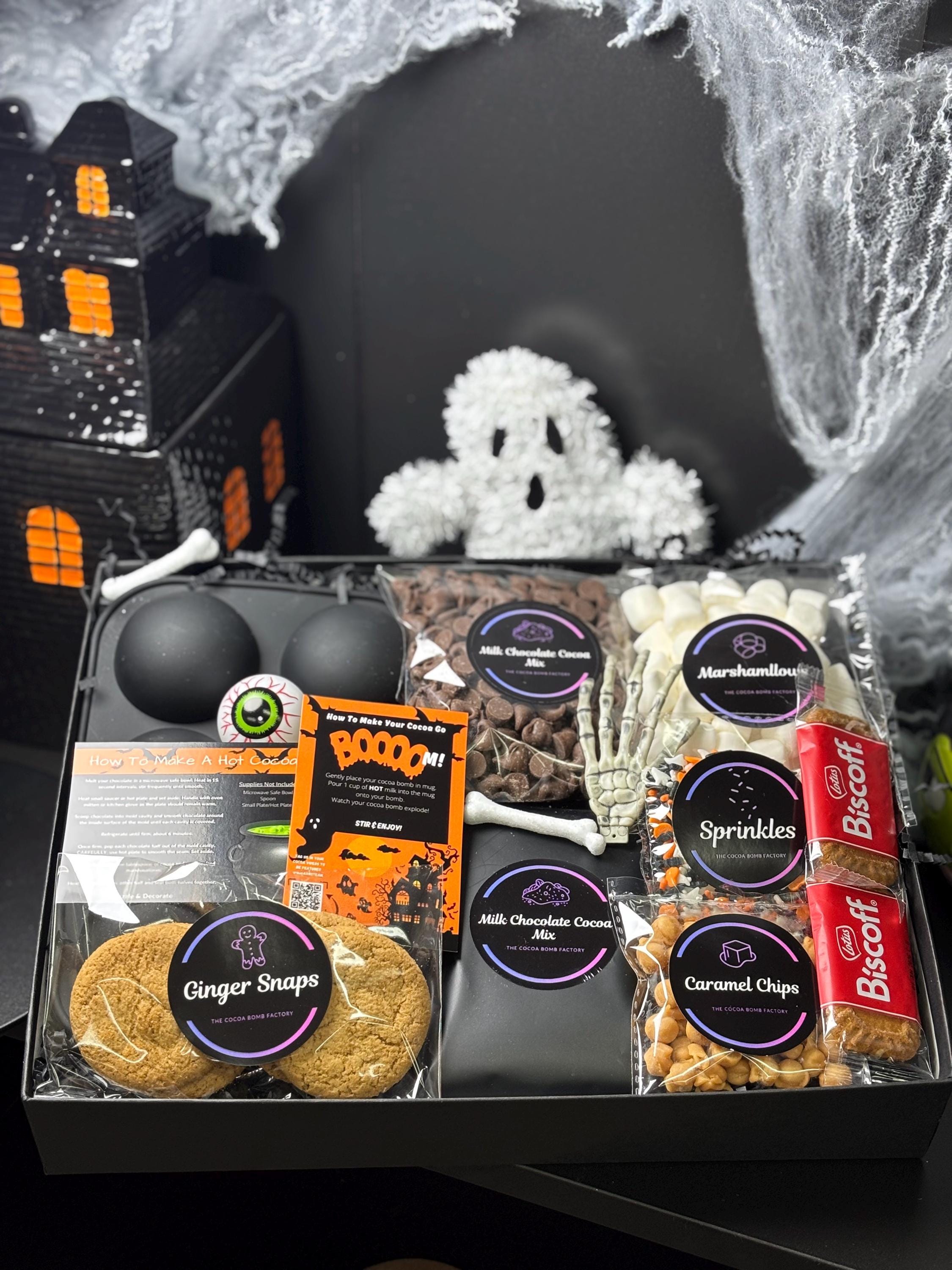 Halloween Hot Cocoa Bomb DIY Kit