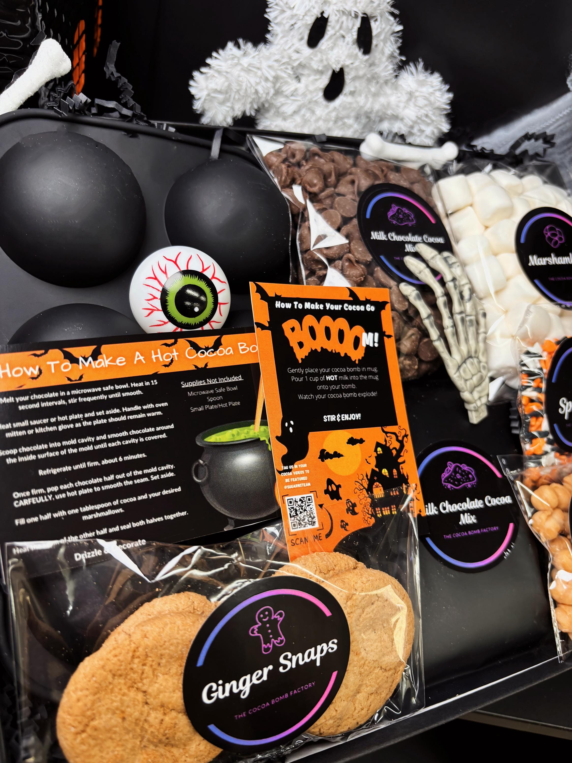 Halloween Hot Cocoa Bomb DIY Kit