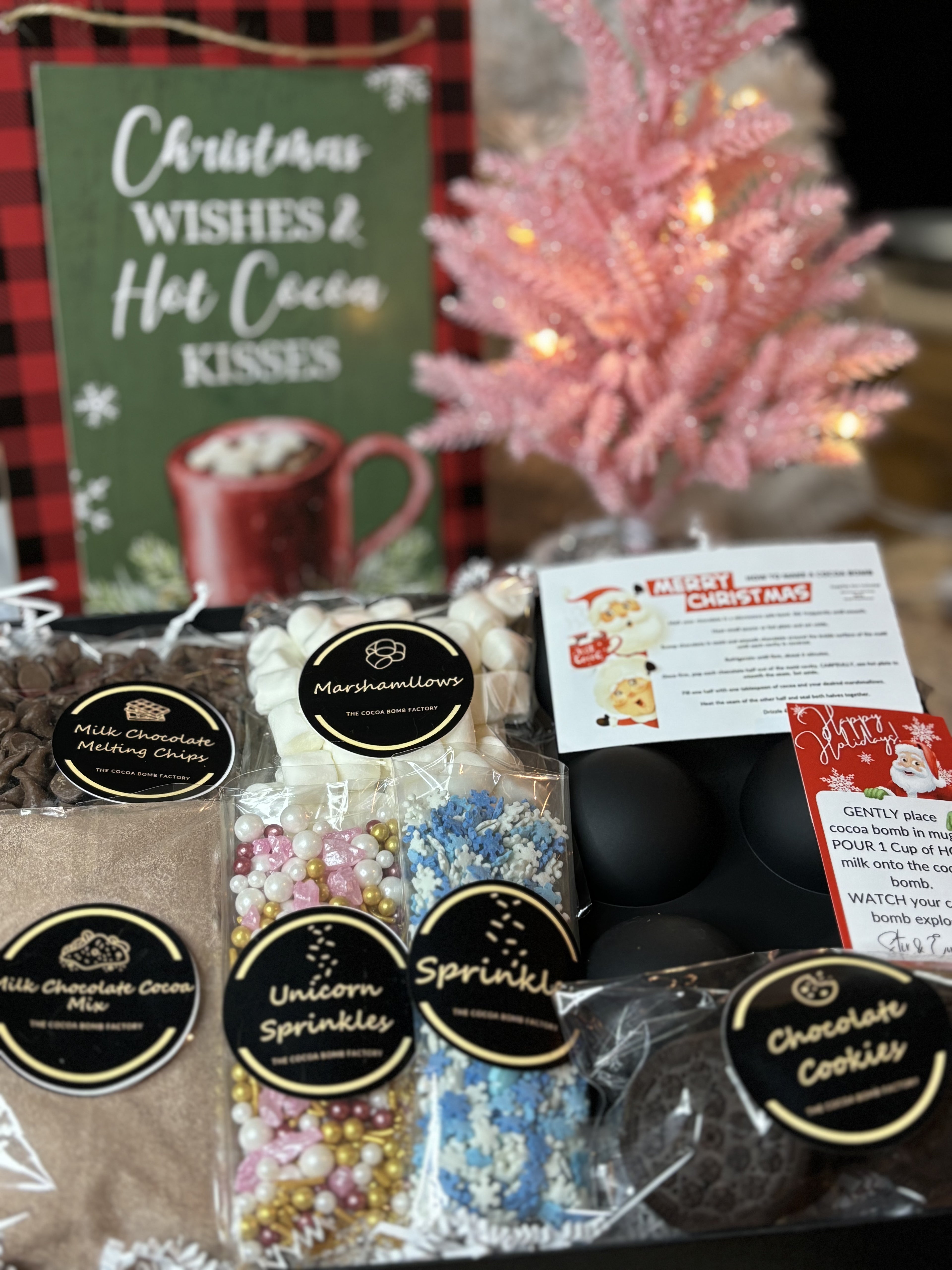 BULK Christmas Hot Cocoa Bomb DIY Kit