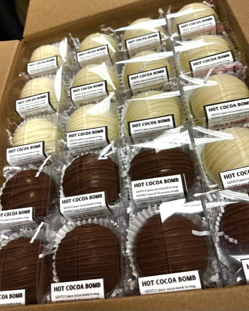 BULK Hot Cocoa Bombs